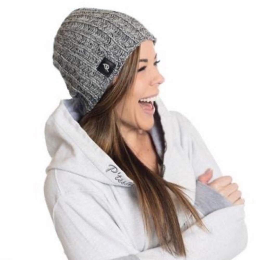The Aurora Knit - Frosted Grey - Mid Slouch